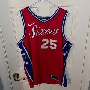 Men’s NBA Nike Ben Simmons 76ers Jersey